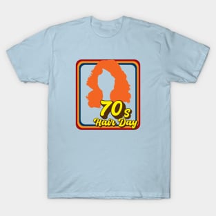 70s Hair Day (Redhead) T-Shirt